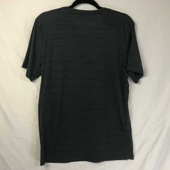Nike Dri Fit Short Sleeve Tee Charcoal Medium - Picture 3 of 4